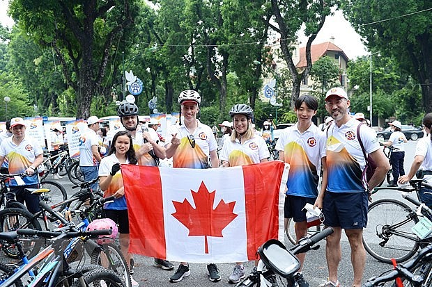 Tình đoàn kết của các thành viên trong Ngày Gia đình ASEAN