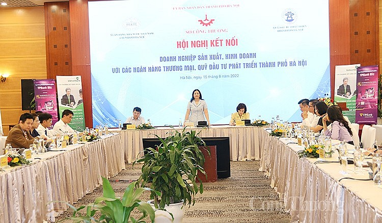 Hà Nội: Kết nối doanh nghiệp sản xuất, kinh doanh với các ngân hàng thương mại