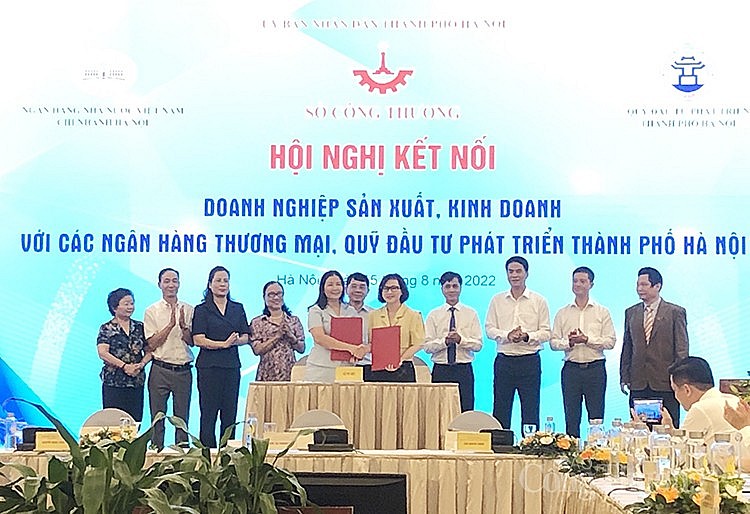 Hà Nội: Kết nối doanh nghiệp sản xuất, kinh doanh với các ngân hàng thương mại