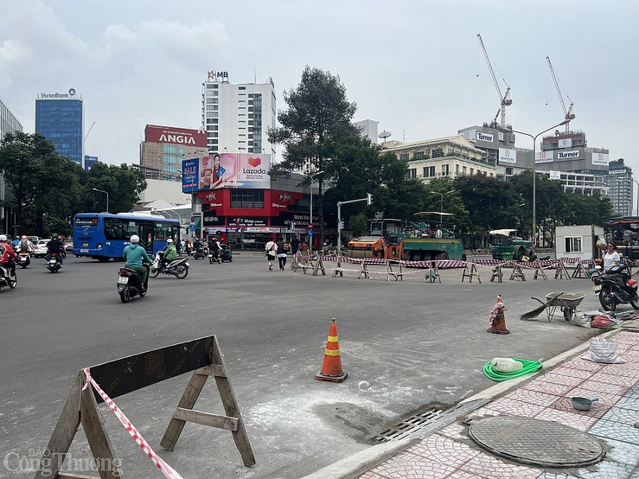 TP. Hồ Chí Minh: Mặt tiền “đất vàng” đường Lê Lợi được hoàn trả sau 8 năm bị rào chắn