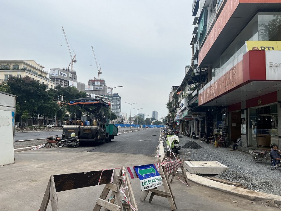 TP. Hồ Chí Minh: Mặt tiền “đất vàng” đường Lê Lợi được hoàn trả sau 8 năm bị rào chắn