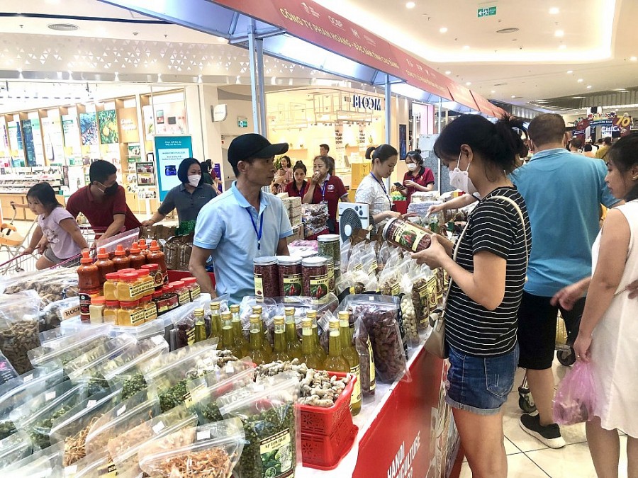 Xúc tiến sản phẩm OCOP Hà Nội đến với hệ thống AEON MALL