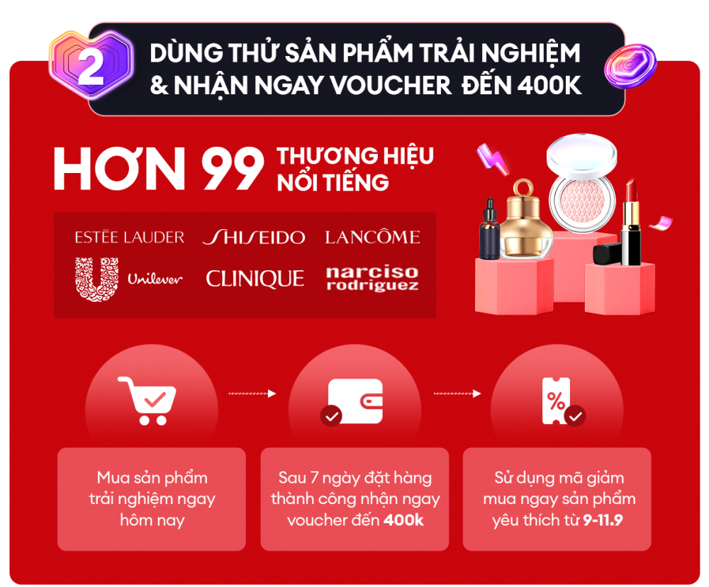 Lễ hội mua sắm 9.9 – Hàng triệu sản phẩm chính hãng giảm giá sâu trên Lazada