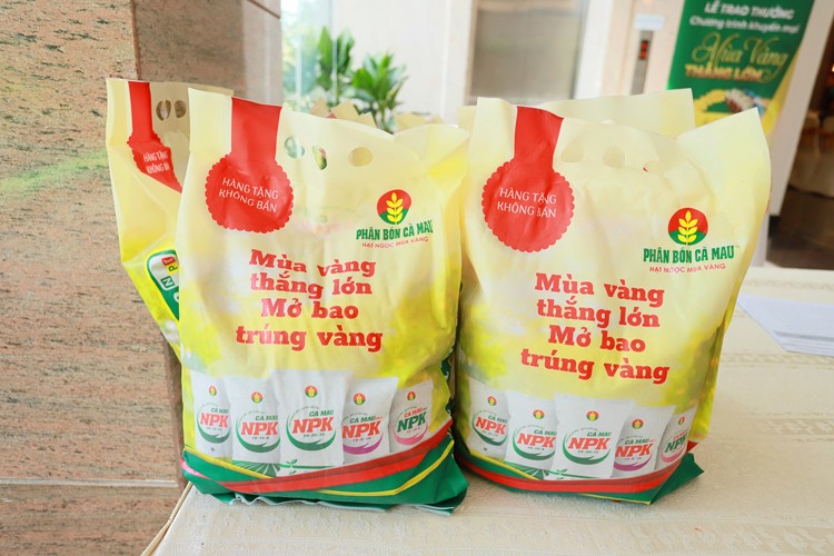 “Mùa vàng thắng lớn” tiếp nối bờ vui cùng NPK Cà Mau