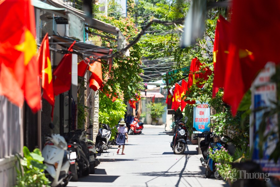 Đà Nẵng: Rợp bóng cờ hoa chào mừng Tết Độc lập