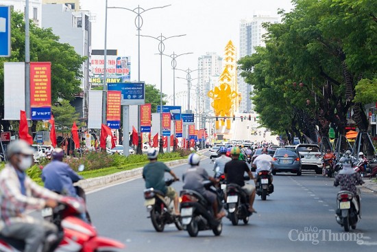 Đà Nẵng: Rợp bóng cờ hoa chào mừng Tết Độc lập