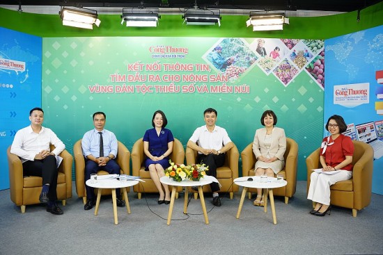 toa dam ket noi thong tin tim dau ra cho nong san vung dan toc thieu so va mien nui