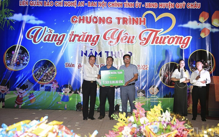 Tổng giá trị chương trình mà CLB Báo chí Nghệ An và những nhà tài trợ mang đến trị giá hơn 500 triệu đồng