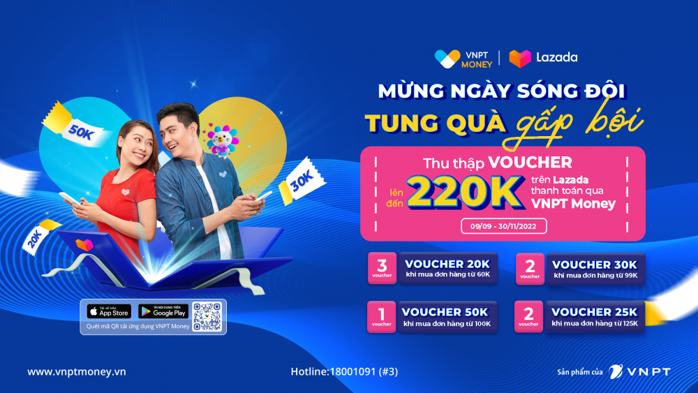 vnpt money hop tac lazada bo sung manh ghep con thieu cua thuong mai dien tu