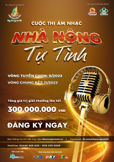 Khởi động cuộc thi âm nhạc “Nhà nông tự tình 2022”