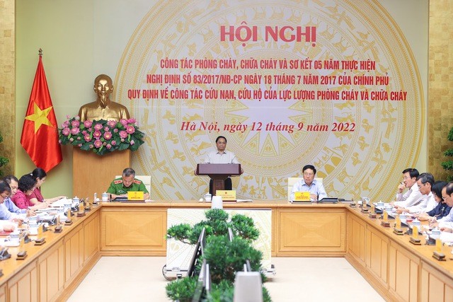 Thủ tướng Chính phủ: Công tác phòng ngừa cháy nổ phải bảo đảm sức khỏe, tính mạng người dân lên trên hết
