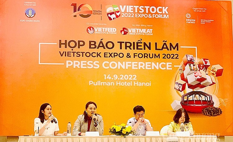 Họp báo Triển lãm Vietstock Expo & Forum 2022 