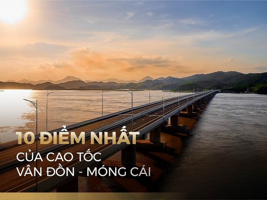 Khám phá 10 dấu ấn của cao tốc Vân Đồn - Móng Cái