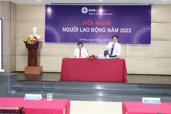 thuy dien song bung to chuc thanh cong hoi nghi nguoi lao dong nam 2022