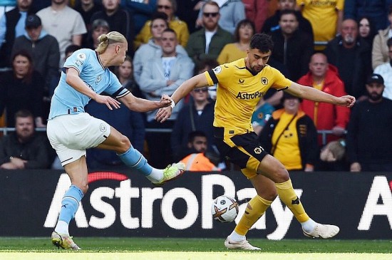 Kết quả Wolves - Man City: Haaland tiếp tục tỏa sáng, Man City nối dài mạch thắng