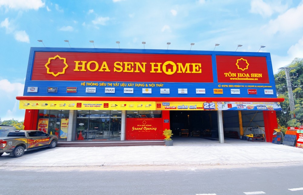 Hoa Sen Home khai trương siêu thị thứ 110 tại An Giang