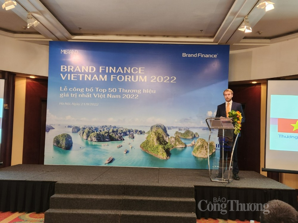 Những doanh nghiệp nào trong Top 50 Thương hiệu giá trị nhất Việt Nam 2022?