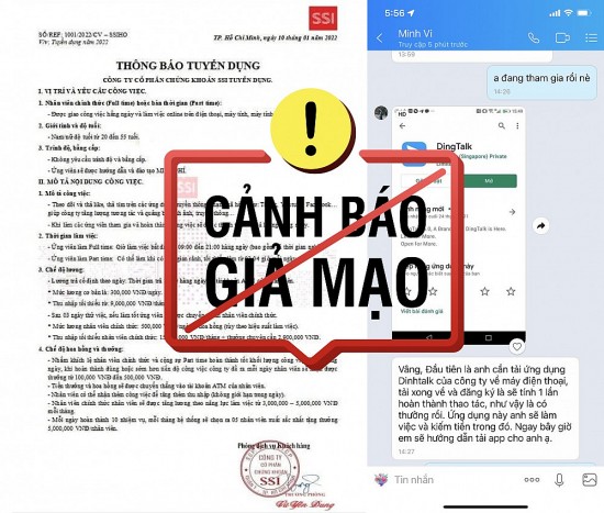 Giả danh chuyên gia chứng khoán mời gọi đầu tư để lừa đảo, chiếm đoạt tài sản