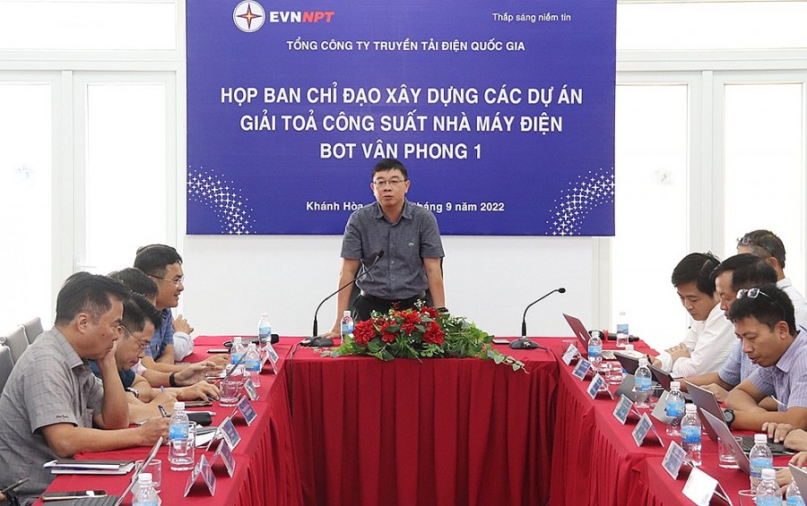 Đảm bảo tiến độ dự án truyền tải giải tỏa công suất nhiệt điện BOT Vân Phong 1