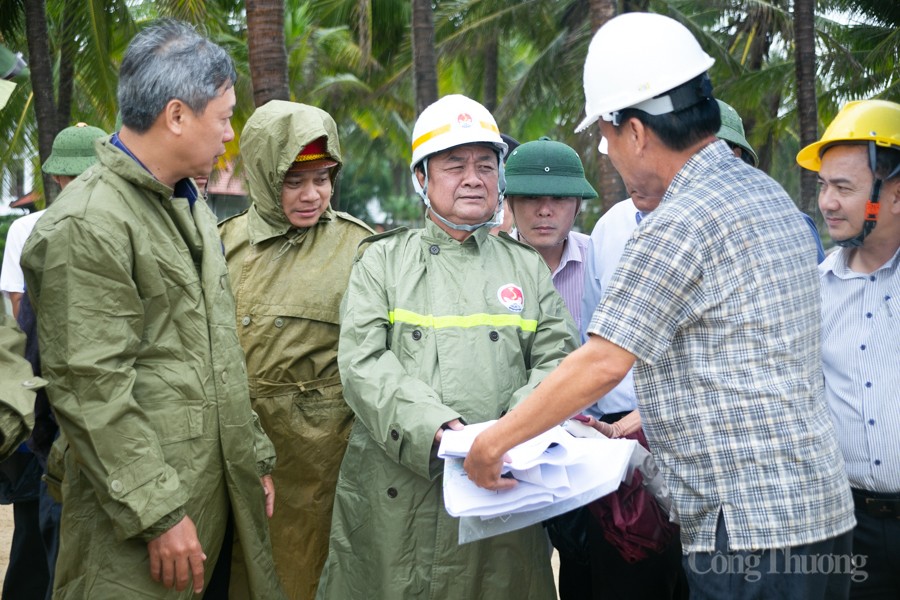 Ban Chỉ đạo Quốc gia về phòng chống thiên tai kiểm tra công tác chỉ đạo ứng phó bão số 4 tại Quảng Nam