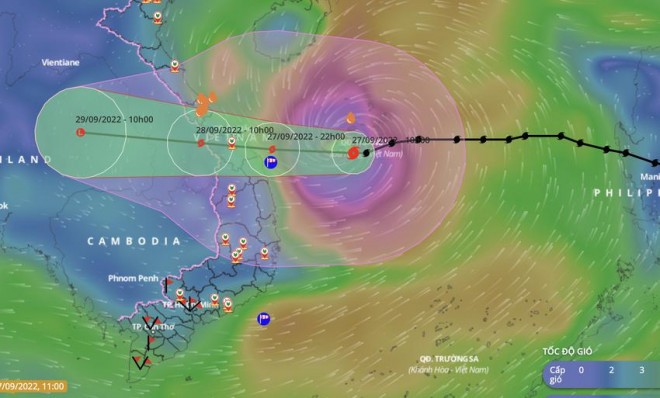 Cập nhật tin mới nhất về Bão số 4 - Bão Noru mạnh lên do đâu?