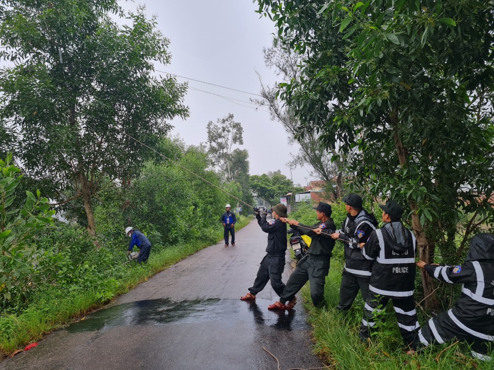 Công ty Điện lực Quảng Nam nỗ lực ứng phó phòng tránh bão số 4 Công ty Điện lực Quảng Nam nỗ lực ứng phó phòng tránh bão số 4
