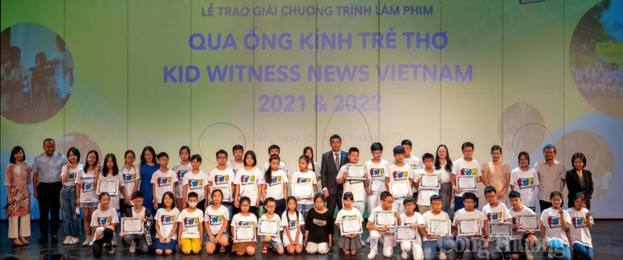 Vinh danh 27 bộ phim thực hiện qua ống kính trẻ thơ