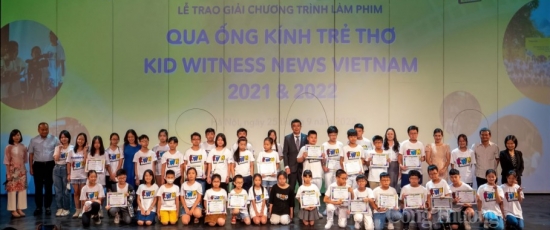 Vinh danh 27 bộ phim thực hiện qua ống kính trẻ thơ