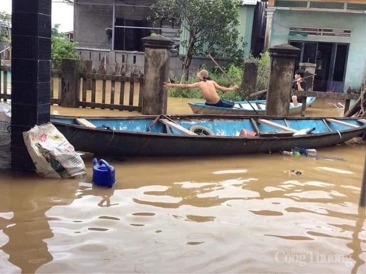 Quảng Nam: Nhiều nơi bị ngập lụt sau bão số 4