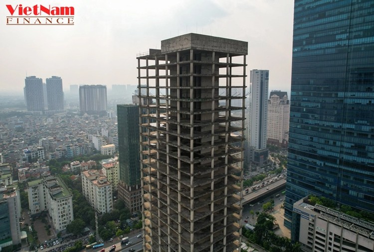 Cận cảnh tháp Vicem Tower nghìn tỷ "đắp chiếu" nhiều năm gây lãng phí