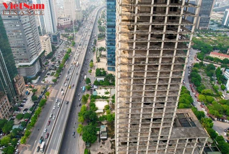 Cận cảnh tháp Vicem Tower nghìn tỷ "đắp chiếu" nhiều năm gây lãng phí