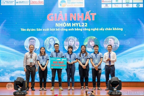 Bột bồ công anh đoạt giải nhất cuộc thi tìm kiếm ý tưởng khởi nghiệp