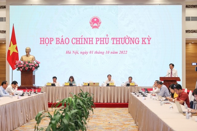 Họp báo Chính phủ thường kỳ tháng 9/2022: Bức tranh kinh tế ra sao?