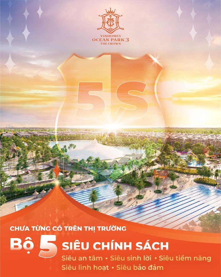 Vinhomes công bố chính sách khủng tại “siêu phẩm” Vinhomes Ocean Park 3 – The Crown