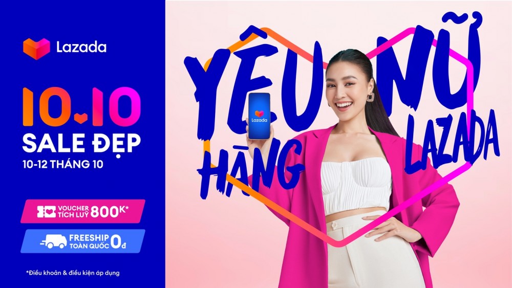 Lazada khởi động Lễ hội mua sắm 10.10 