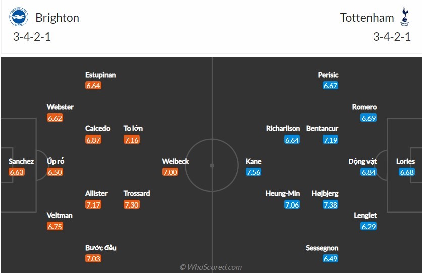 Nhận định trận Brighton - Tottenham: Gà trống coi chừng