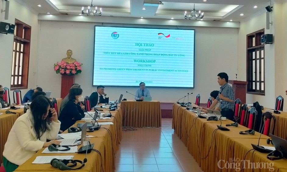 Thúc đẩy mua sắm công xanh trong hoạt động đầu tư công: Giải pháp nào cho vấn đề này?