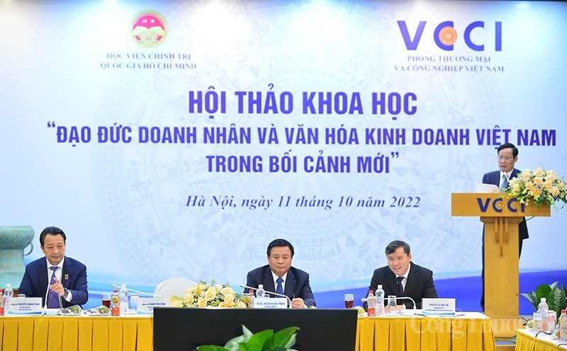 Đề cao đạo đức doanh nhân và văn hoá kinh doanh Việt Nam trong bối cảnh mới