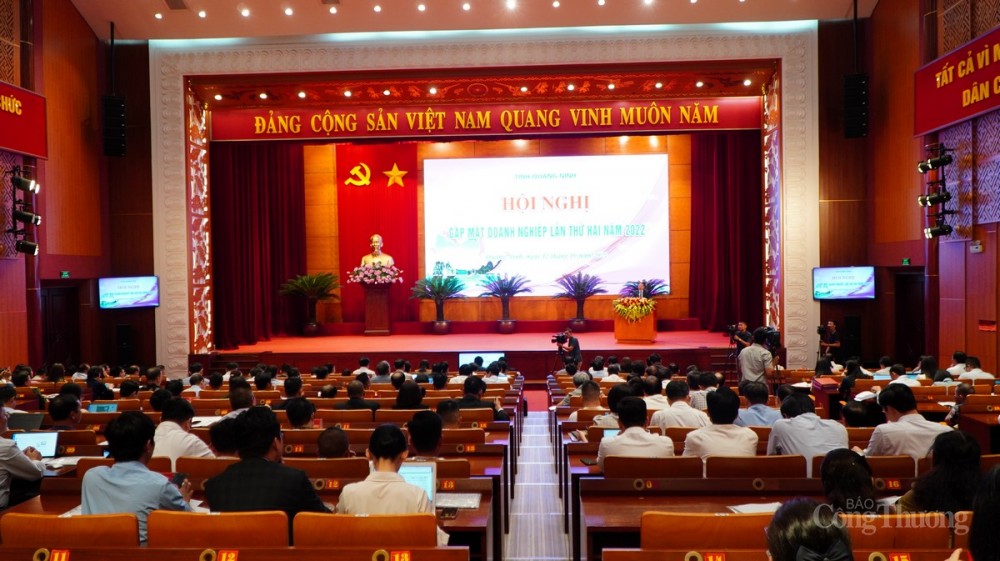 Hội nghị là dịp để các doanh nghiệp nếu đề xuất, ý kiến với cơ quan, ban ngành của tỉnh Quảng Ninh