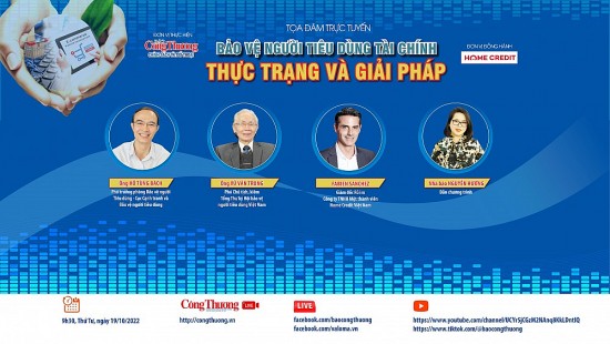 Ngày 19/10, Báo Công Thương tổ chức tọa đàm: “Bảo vệ người tiêu dùng tài chính: Thực trạng và giải pháp”