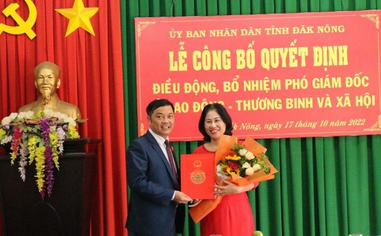 dak nong vi sao vua duoc bo nhiem pho giam doc so ld tbxh lap tuc xin nghi viec