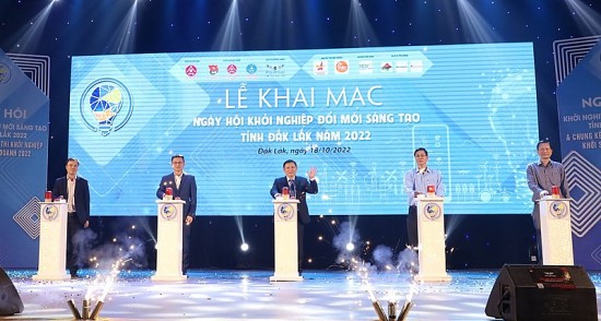 Khai mạc Ngày hội khởi nghiệp đổi mới sáng tạo tỉnh Đắk Lắk năm 2022