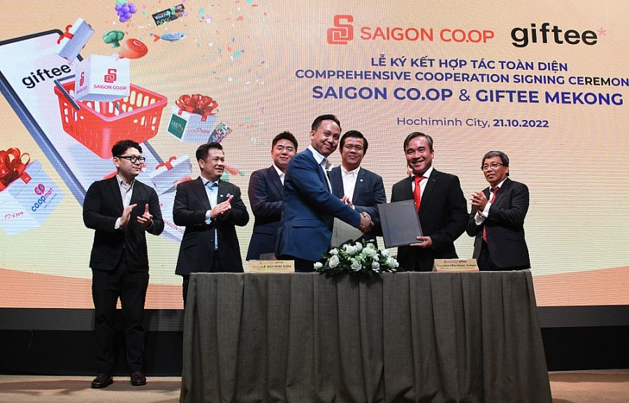 Saigon Co.op hợp tác Giftee Mekong ra mắt phiếu mua hàng điện tử