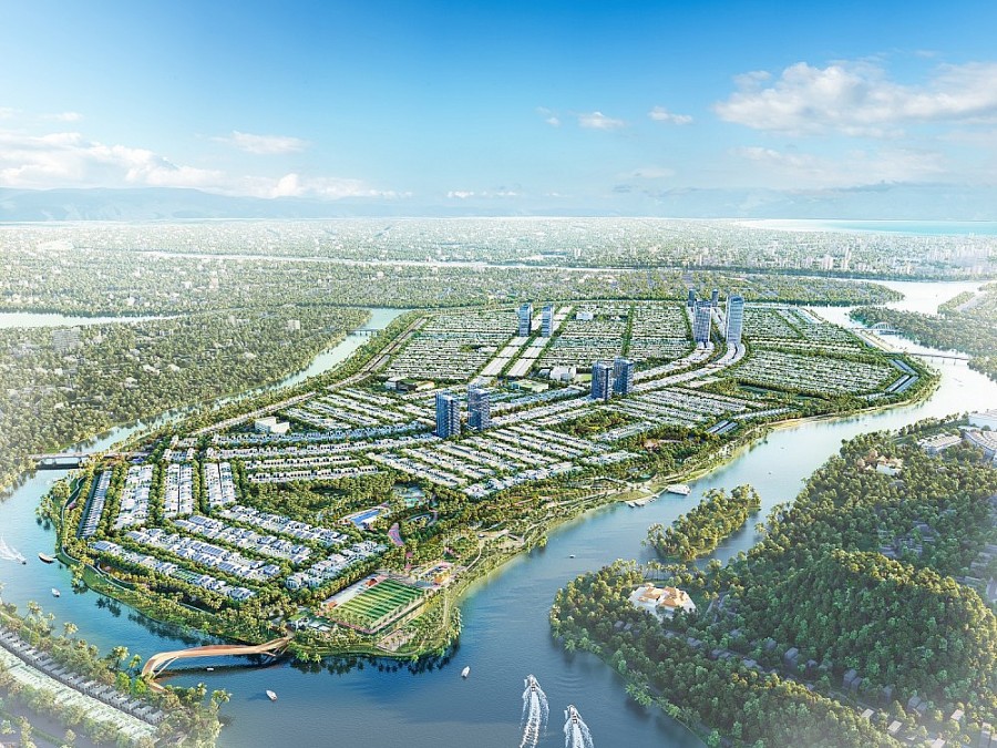 Khu đô thị Sun Riverpolis sở hữu công viên ven sông rộng 50ha - Ảnh phối cảnh minh họa