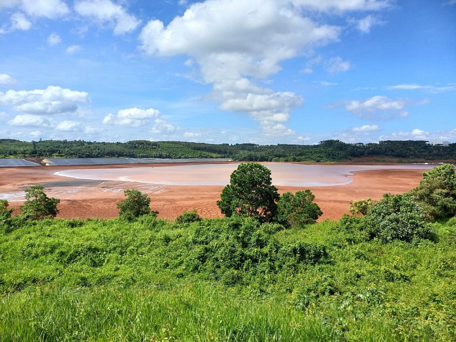 Nhiều giải pháp xử lý bùn đỏ ở các dự án bauxite Tây Nguyên