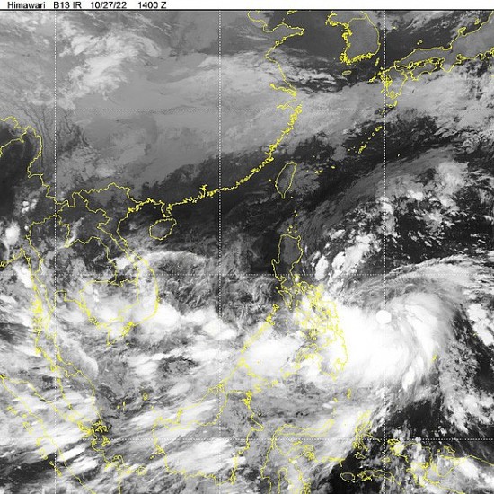 Biển Đông sắp đón bão số 7, cơn bão Nalgae