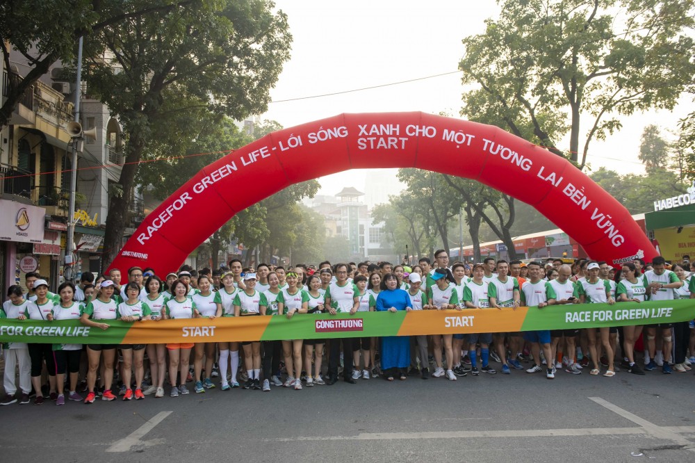 Giải chạy Race for Green Life “Lối sống xanh cho một tương lai bền vững”