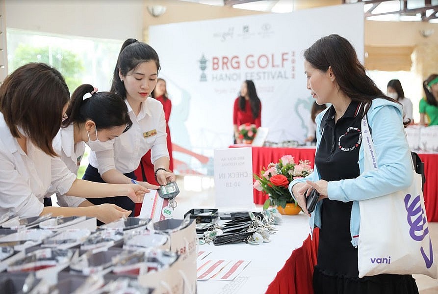 Tưng bừng khai mạc giải gôn thường niên 2022 BRG Golf Hanoi Festival