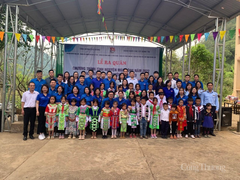 Đoàn Khối các cơ quan Trung ương: Tình nguyện vì cộng đồng và chung tay xây dựng nông thôn mới