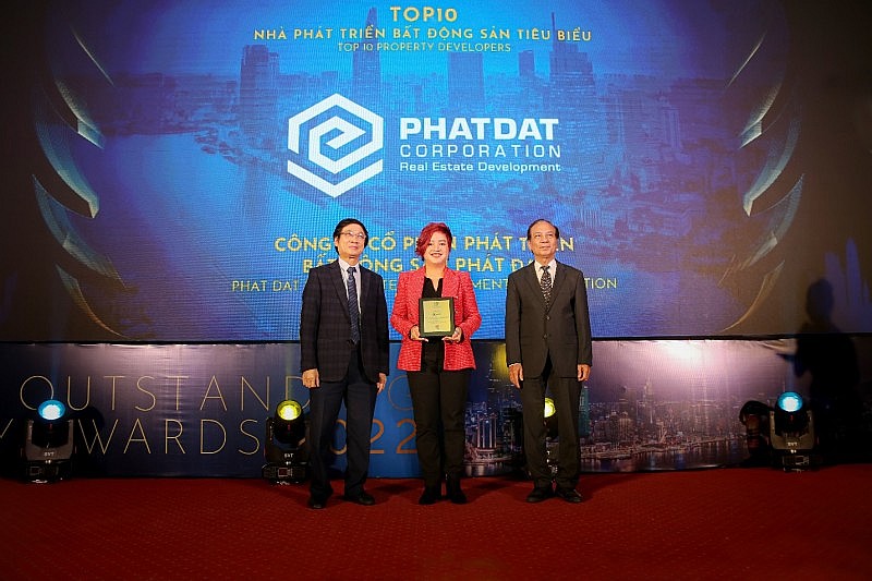 Phát Đạt vào top10 nhà phát triển bất động sản tiêu biểu 2022